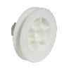 DISCO PERSIANA PLASTICO COMPACTO PARA RODAMIETO 120X40 MM.  CINTA 18 MM.