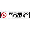 ROTULO ADHESIVO 250X63 MM. PROHIBIDO FUMAR