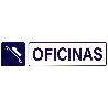 ROTULO ADHESIVO 250X63 MM. OFICINAS