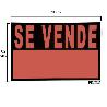 CARTEL SE VENDE  70X50 (ALT.) CM.