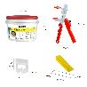 KIT NIVELADOR SOLADOR (PISTOLA, CALZOS Y CUÑAS)