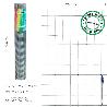 MALLA ELECTROSOLDADA GALVANIZADA 50X50 / 2,00 / 80 CM. GA ROLLO 25 METROS