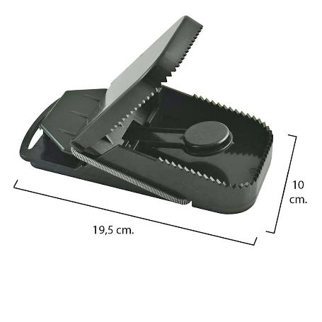 TRAMPA RATAS PLASTICO 19.5 X 10 CM.