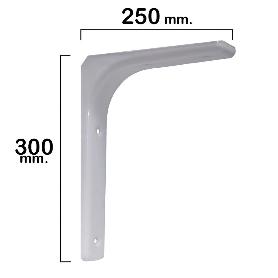 PALOMILLA REFORZADA BLANCA   300X250 MM. USO DOMÉSTICO