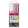 ESTUCHE BROCAS ALPEN MULTIUSOS / UNIVERSAL SDS PLUS  5 PIEZAS