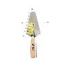 PALETA WOLFPACK MANGO MADERA 348 / 140 MM.
