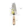 PALETA WOLFPACK MANGO MADERA 348 / 180 MM.