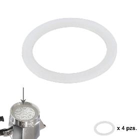 JUNTA GOMA SILICONA CAFETERA ALUMINIO CLASSIC / INDUCCIÓN 3 TAZAS (4 UNIDADES)