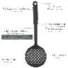 ESPUMADERA COCINA NYLON BASIC 33,5 X 11 CM.