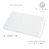 TABLA CORTAR POLIETILENO 35X25X1,5 CM.  COLOR  BLANCO