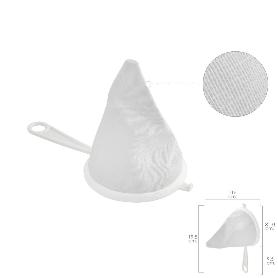 COLADOR TELA FRANELA ARMAZÓN DE PLASTICO Ø 10 CM.