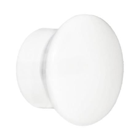TERMINAL ZIRCONIO PARA BARRAS Ø 20 MM. TAPON BLANCO (PACK 2 UNIDADES)