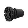 TACO GOMA BASTON NEGRO TUBO Ø 19 MM. / BASE Ø 55 MM. TIPO FUELLE BOLSA 25 UNIDADES
