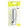 COLGADOR ADHESIVO / ATORNILLABLE PLATEADO MATE