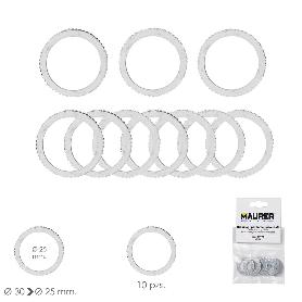 ADAPTADORES / REDUCTORES DISCO CORTE MADERA Ø 30 A Ø 25 MM. (BOLSA 10 PIEZAS)