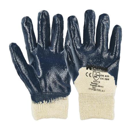 GUANTES NITRILO / LONA PESADOS NIMAX 8 (PAR)