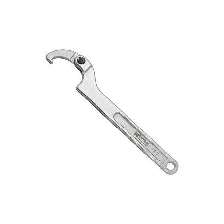 LLAVE DE GANCHO ARTICULADA PARA TUBERIAS Ø 15 A 35 MM.
