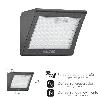 APLIQUE SOLAR LED 250 LUMENES CON SENSOR DE MOVIMIENTO Y CREPUSCULAR IP65