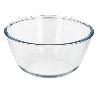 BOL DE CRISTAL, IDEAL PARA MEZCLAS. 2.0 LITROS. LIBRE BPA, CRISTAL DE BOROSILICATO.ENSALADAS, POSTRES, COCINA, RESP
