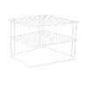 ESTANTE FORMA DE ESQUINA PARA COCINA, 90 GRADOS, 3 NIVELES