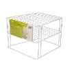 ESTANTE FORMA DE ESQUINA PARA COCINA, 90 GRADOS, 3 NIVELES