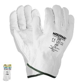 GUANTES PIEL FLOR  10 CON COLGADOR (PAR)