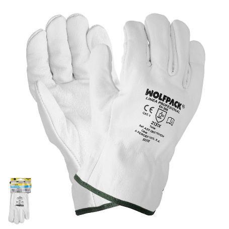 GUANTES TRABAJO PIEL FLOR 7 CON COLGADOR (PAR)