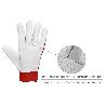 GUANTES PIEL / LONA CON VELCRO. CON COLGADOR 8 GUANTES DE TRABAJO, GUANTES DE PROTECCIÓN (PAR)