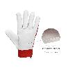 GUANTES PIEL / LONA CON VELCRO. CON COLGADOR 10 GUANTES DE TRABAJO, GUANTES DE PROTECCIÓN (PAR)