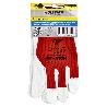 GUANTES PIEL / LONA CON VELCRO. CON COLGADOR 10 GUANTES DE TRABAJO, GUANTES DE PROTECCIÓN (PAR)
