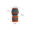 CONECTOR MANGUERA PLASTICO UNIVERSAL  1/2 5/8 3/4