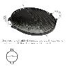 PLANCHA HIERRO FUNDIDO ESMALTADA REDONDA Ø 25 CM.