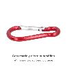 MOSQUETON BOMBERO ALUMINIO COLORES SURTIDOS 60 MM. PARA LLAVES
