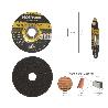 DISCO CORTE ABRASIVO PIEDRA Ø 115 X Ø 22 MM. ESPESOR 3,2 MM. DISCO RADIAL / AMOLADORA UNIVERSAL CON TODAS LAS AMOLA