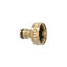 ADAPTADOR MANGUERA LATON 1 HEMBRA