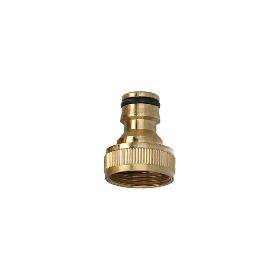 ADAPTADOR MANGUERA LATON  3/4 HEMBRA