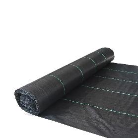 MALLA ANTIHIERBAS (ROLLO 1,55X100 METROS) MALLA ANTI MALEZA, MALLA GEOTEXTIL JARDIN, TELA ANTI HIERBAS JARDIN