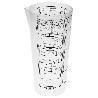 VASO MEDIDOR PLASTICO ORYX 500 ML. 8,5X6X16 CM.