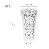 VASO MEDIDOR PLASTICO ORYX 500 ML. 8,5X6X16 CM.