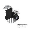 JUEGO LLAVES TORX L 9 PIEZAS INVIOLABLE