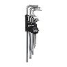 JUEGO LLAVES TORX L 9 PIEZAS LARGO INVIOLABLE