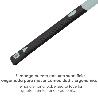 MAZA CON MANGO FIBRA VIDRIO 4 KG. CABEZA FORJADA, CON ANILLO ANTI VIBRACIÓN, MAZA / PORRO