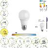BOMBILLA LED FILAMENTO GLOBO MINI ROSCA E14. 4,5 WATT. EQUIVALE A 40 WATT. LUZ CÁLIDA (2700º K.) 470 LUMENES.