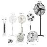 VENTILADOR SOBREMESA Ø 10 CM. FUNCIONAMIENTO USB