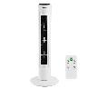 VENTILADOR MAURER TORRE 73 CM 3 VELOCIDADES. FUNCION OSCILANTE. CON TEMPORIZADOR Y MANDO A DISTANCIA.