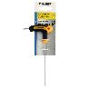 LLAVE ALLEN CON BOLA MANGO BIMATERIAL SOFT TOUCH FORMA T 2,5 MM. ACERO CROMO VANADIO, DESTORNILLADOR ALLEN, LLAVE H