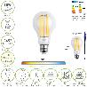 BOMBILLA LED FILAMENTO STANDAR ROSCA E27. 18 WATT. EQUIVALE A 130 WATT. 2462 LUMENES. LUZ NEUTRA 4000º K.