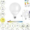 BOMBILLA LED ESFERA GLOBO E27. 13,5 WATT. EQUIVALE A 100 WATT. 1521 LUMENES. LUZ CALIDA 3000º K.