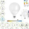 BOMBILLA LED ESFERA GLOBO E27. 13,5 WATT. EQUIVALE A 100 WATT. 1521 LUMENES. LUZ FRIA 6500º K.