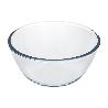BOL DE CRISTAL, IDEAL PARA MEZCLAS. 2.5 LITROS. LIBRE BPA, CRISTAL DE BOROSILICATO.ENSALADAS, POSTRES, COCINA, RESP